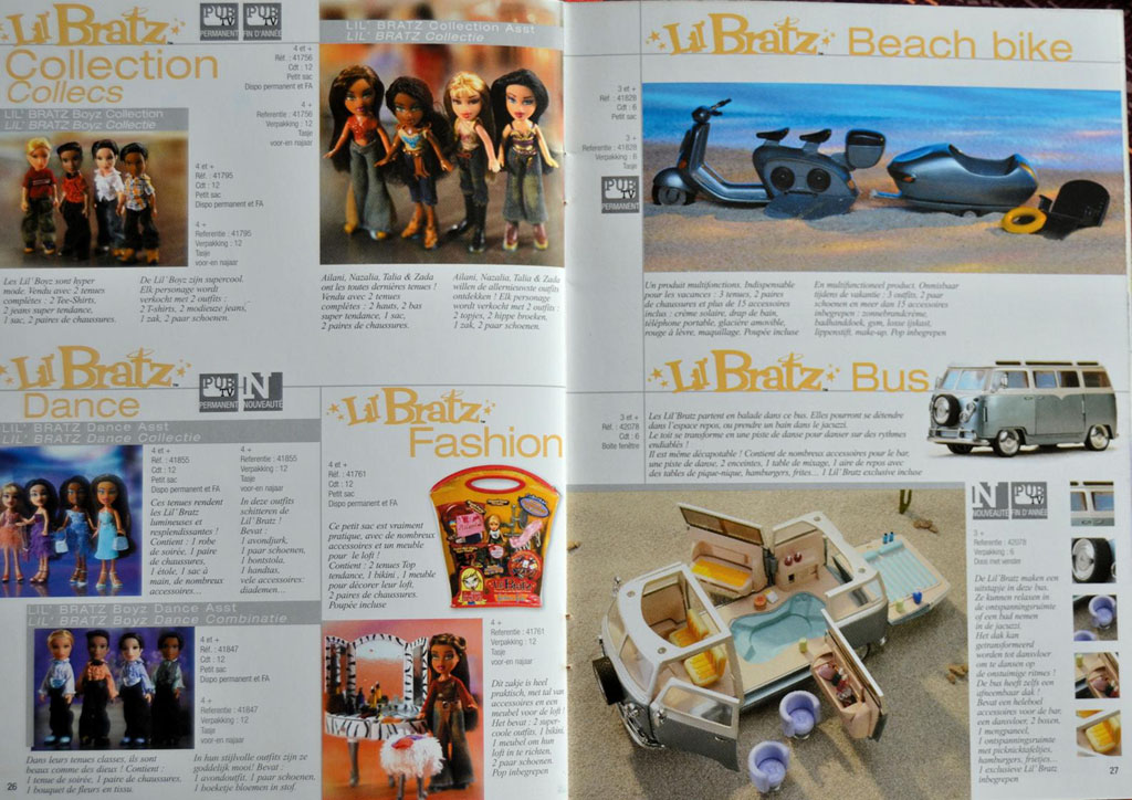 Bratz Catalogues