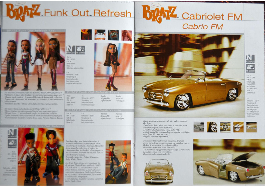 Bratz Catalogues